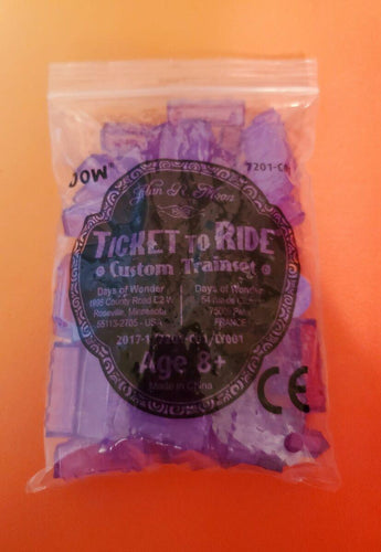 Ticket to Ride - Custom Trainset Translucent Purple