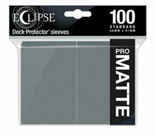 Load image into Gallery viewer, Ultra Pro - Standard Sleeves - Eclipse ProMatte 100ct - Smoke Grey