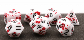 Foam Brain Games - Blood Splatter RPG Dice Set