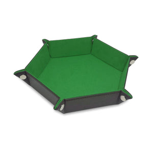 BCW - Dice Tray - Hexagon Magnetic Grass Green