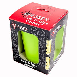 Chessex Cup-O-Dice Games - Neon Green