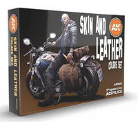 AK Interactive - Skin and Leathers 3Gen Acrylics Colors Set AK11613