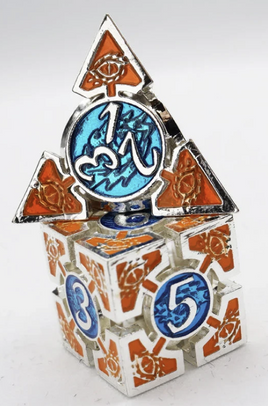 Foam Brain - Dice - Oculus Intelligent Metal Hollow 7-Dice Set