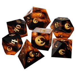 Avantris - The Crooked Moon 7-Dice Resin RPG Set