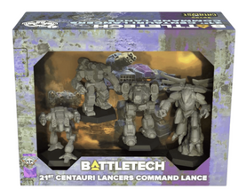 Battletech - 21st Centauri Lancers Command Lance