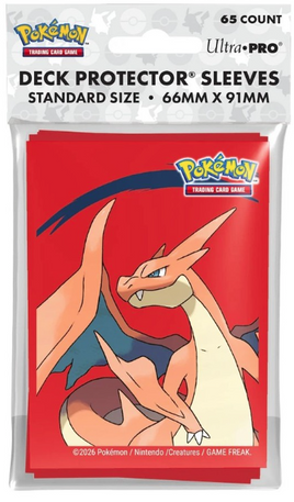 Ultra Pro - Pokemon Mega Charizard Y Art Sleeves 65 Count