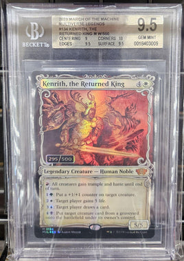 Graded Card - Magic the Gathering - Kenrith, The Returned King #134 SERIALIZED 295/500 Beckett 9.5 GEM MINT
