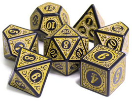 Foam Brain Games - Magic Flame: Yellow RPG Dice Set