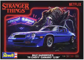 Revell - Stranger Things - Billy Hargrove's '79 Chevy Camaro Z/28 1:24 Scale Model Kit