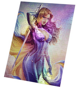 Jasco Games - Puzzle - Belle Beast Hunter 500pc Foil Puzzle