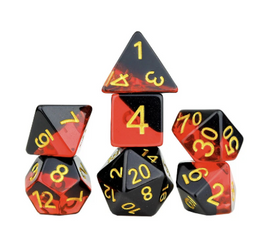 Sirius - Brimstone RPG Dice Set