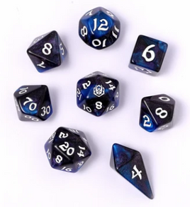 Hymgho - Wyrmforged: Knight Night Rounded Edge RPG Dice Set