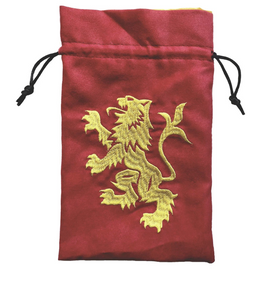 Black Oak - Heraldry Lion Dice Bag