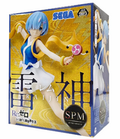 SEGA - Re:Zero Starting Life in Another World - Rem Thunder God Ver - Super Premium Statue