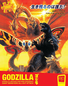 OP Puzzles - Godzilla, Mothra, and King Ghidorah 1000pc Puzzle