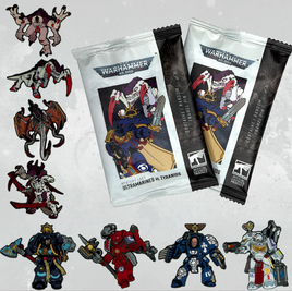 Foam Brain Games Enamel Pin - Warhammer 40K Ultramarines vs Tyranids Mystery Loot