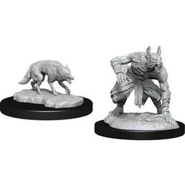 WizKids 90244 - D&D Nolzur's Marvelous Miniatures - Jackalwere and Jackal