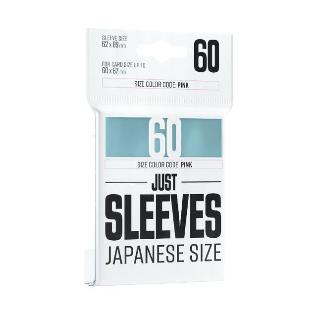 Gamegenic - Sleeves - Just Sleeves Clear JPN 60ct