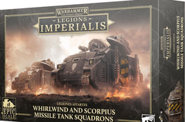 Legions Imperialis - Legions Astartes - Whirlwind and Scorpius Missile Tanks Squadrons