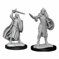 WizKids - Pathfinder Battles Deep Cuts - Female Human Champion Unpainted Minis 2pc