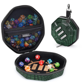 Enhance - Tabletop RPG Dice Case and Tray - Collector's Edition Green