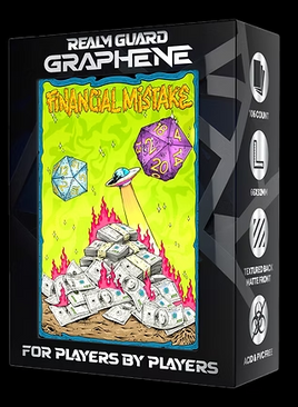 Realm Guard - Financial Mistake Graphene Matte Art Sleeves 100+ Count
