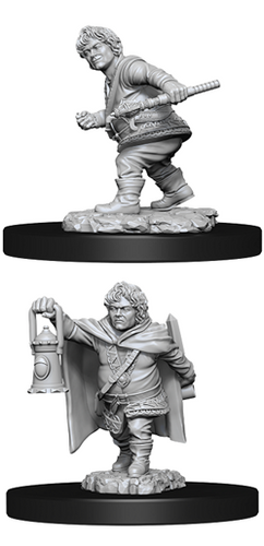 WizKids - D&D Nolzur's Marvelous Miniatures 90006 - Male Halfling Rogue