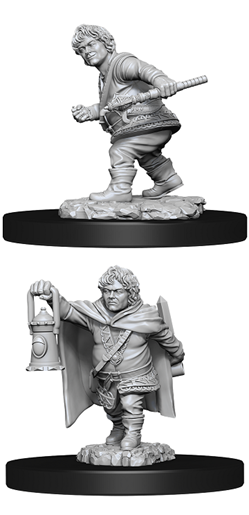 WizKids 90006 - D&D Nolzur's Marvelous Miniatures - Male Halfling Rogue