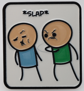 Foam Brain Games Enamel Pin - Cyanide & Happiness: Slap