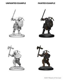 WizKids 73203 - D&D Nolzur's Marvelous Miniatures - Male Earth Genasi Fighter