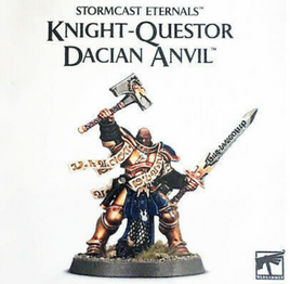 Warhammer AoS - Stormcast Eternals - Knight-Questor Dacian Anvil