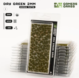 Gamers Grass - Dry Green 2mm Grass Tuft Set