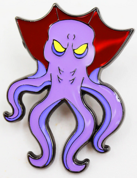 Foam Brain Games Enamel Pin - Monster Index: Mind Eater