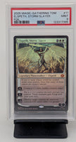 Graded Magic The Gathering - Elspeth, Storm Slayer #0011 Foil PSA 9 MINT