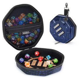 Enhance - Tabletop RPG Dice Case and Tray - Collector's Edition Blue