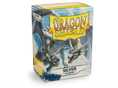 Dragon Shield - Classic - Silver STD 100 ct