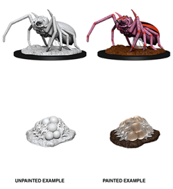 WizKids 90077 - D&D Nolzur's Marvelous Miniatures - Giant Spider & Egg Clutch