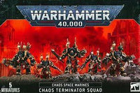 Warhammer 40k - Chaos Space Marines - Chaos Terminator Squad