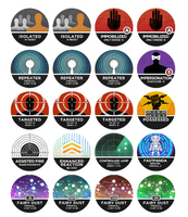 Infinity - N5 Acrylic Hacking Suite Token Set