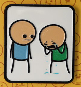 Foam Brain Games Enamel Pin - Cyanide & Happiness: Cry