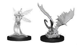 WizKids 73718 - D&D Nolzur's Marvelous Miniatures - Pseudodragon & Sprite