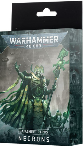 Warhammer 40k - Necrons - Datasheet Cards