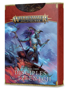 Warhammer Age of Sigmar - Warscroll Cards - Disciples of Tzeentch