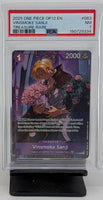 Graded One Piece - Vinsmoke Sanji Treasure Rare OP12 #063 PSA 7 NM
