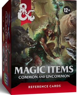 D&D - Magic Item Cards: Common and Uncommon