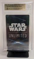 Graded Star Wars Unlimited - Ezra Bridger #1124 SERIALIZED Beckett 9.5 GEM MINT