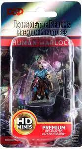 WizKids 93024 - D&D Icons of the Realms Male Human Warlock