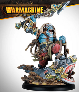 Warmachine - Southern Kriels Brineblood Marauders Braghen Ragemonger