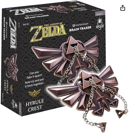 Hanayama Brain Teaser - Hyrule Crest (Legend of Zelda)