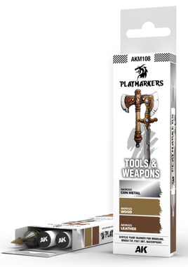 AK Interactive - Playmarkers: Tools & Weapons Set